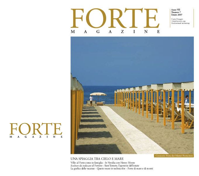 Forte Magazine, copertina e servizi interni.