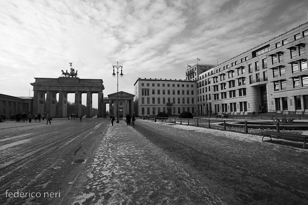 Pariser Platz e la Porta di Brandeburgo