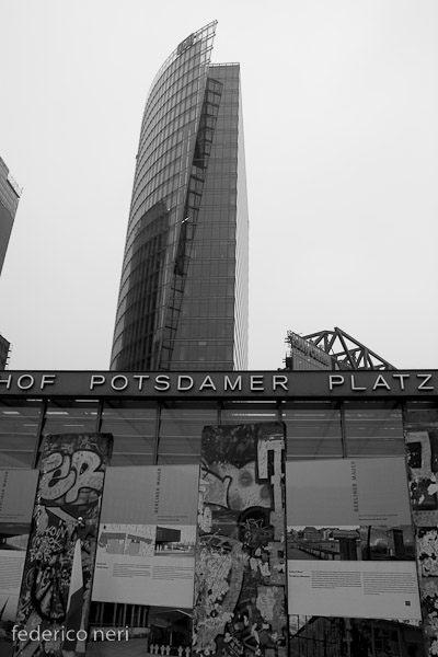 Resti del Muro in Postdamer Platz
