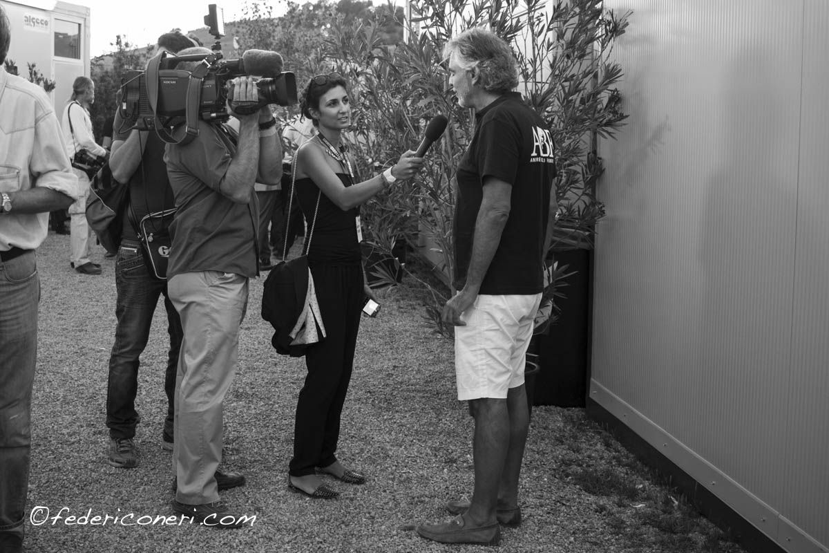 Backstage, intervista ad Andrea Bocelli