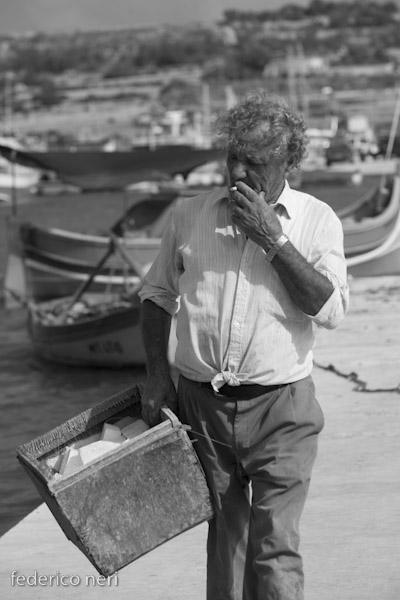 Pescatore a Marsaxlokk
