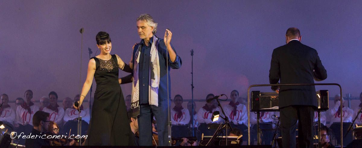Andrea Bocelli ed Elisa