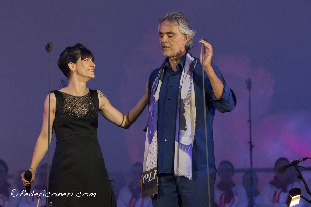 Andrea Bocelli ed Elisa