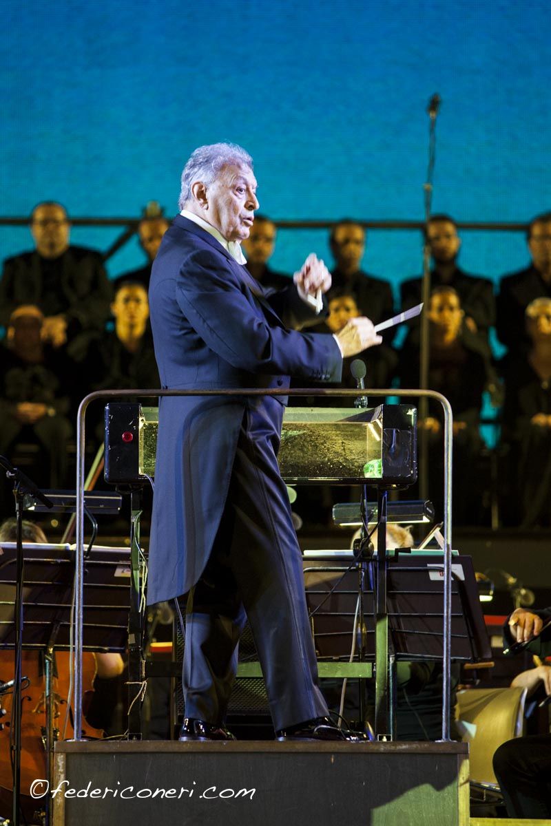 Zubin Mehta in Turandot al Teatro del Silenzio