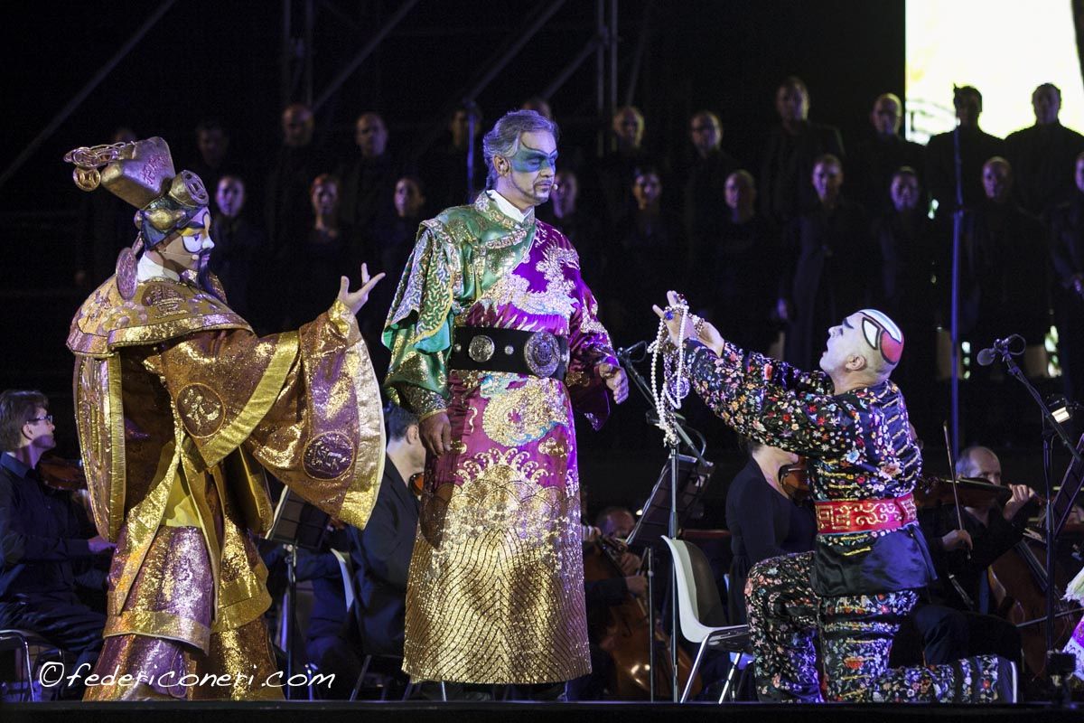 Andrea Bocelli in Turandot al Teatro del Silenzio