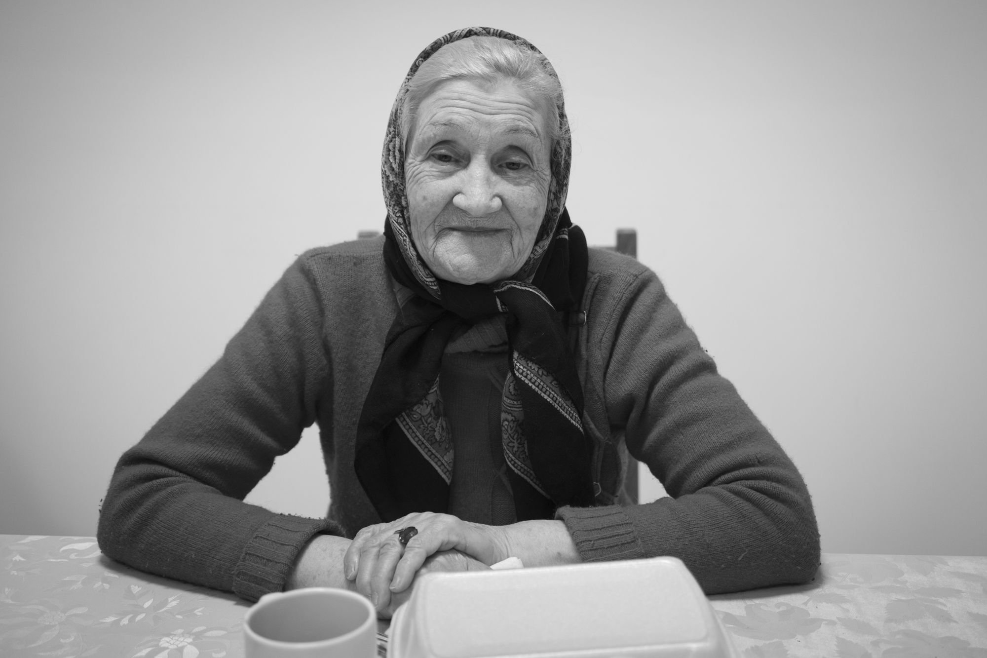 Tatiana Nikitichna 82 anni, partita da Kiev con la figlia
