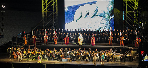 TURANDOT, TEATRO DEL SILENZIO - 2015 