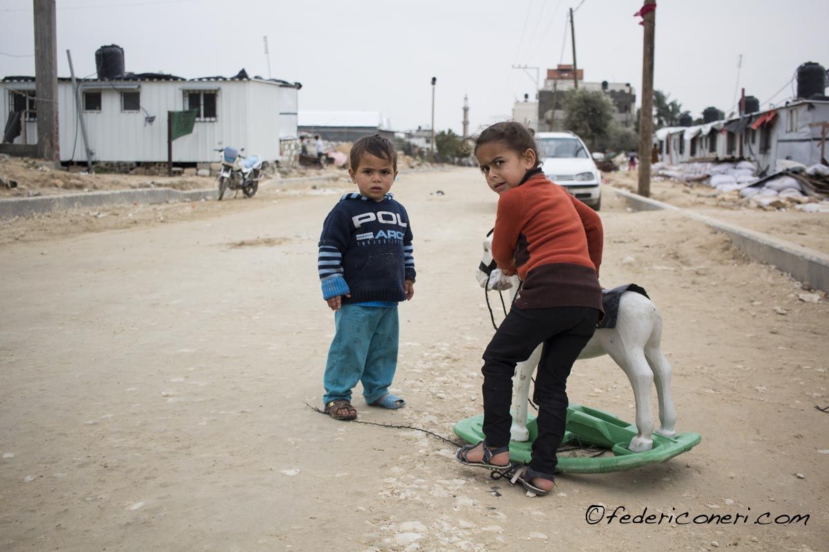Khuza′a, campo profughi