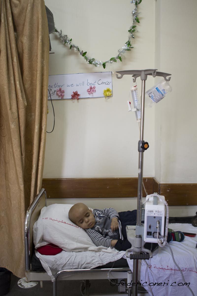 Oncologia pediatrica, Al-Rantisy Hospital, Gaza