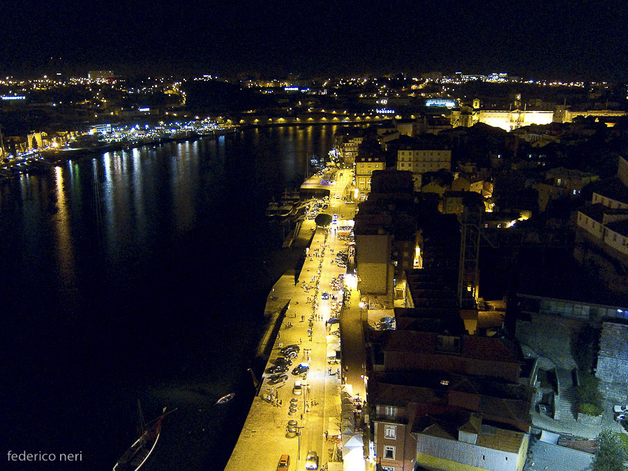 Oporto, panorama notturno